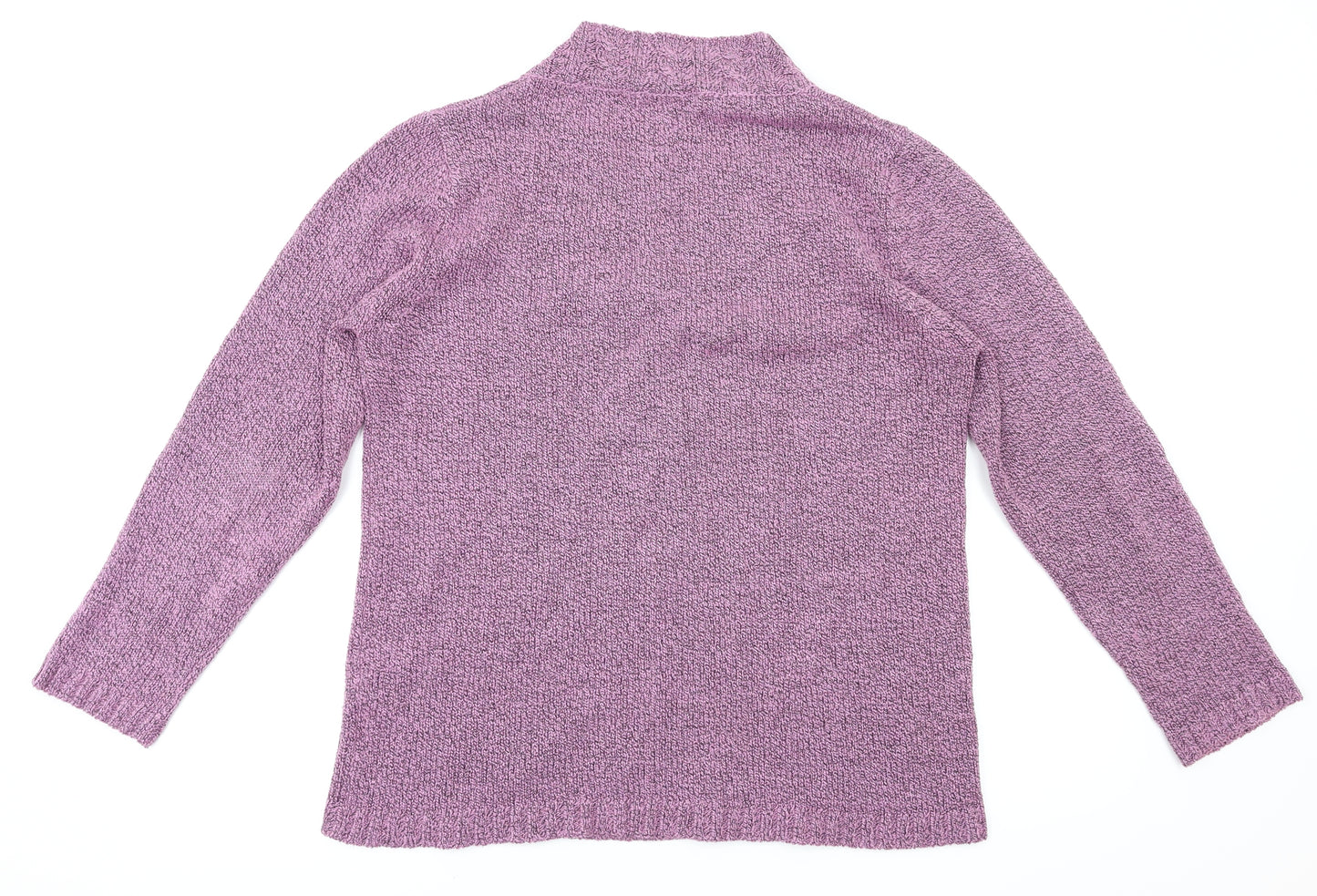 Pure & Natural Womens Purple   Pullover Jumper Size M