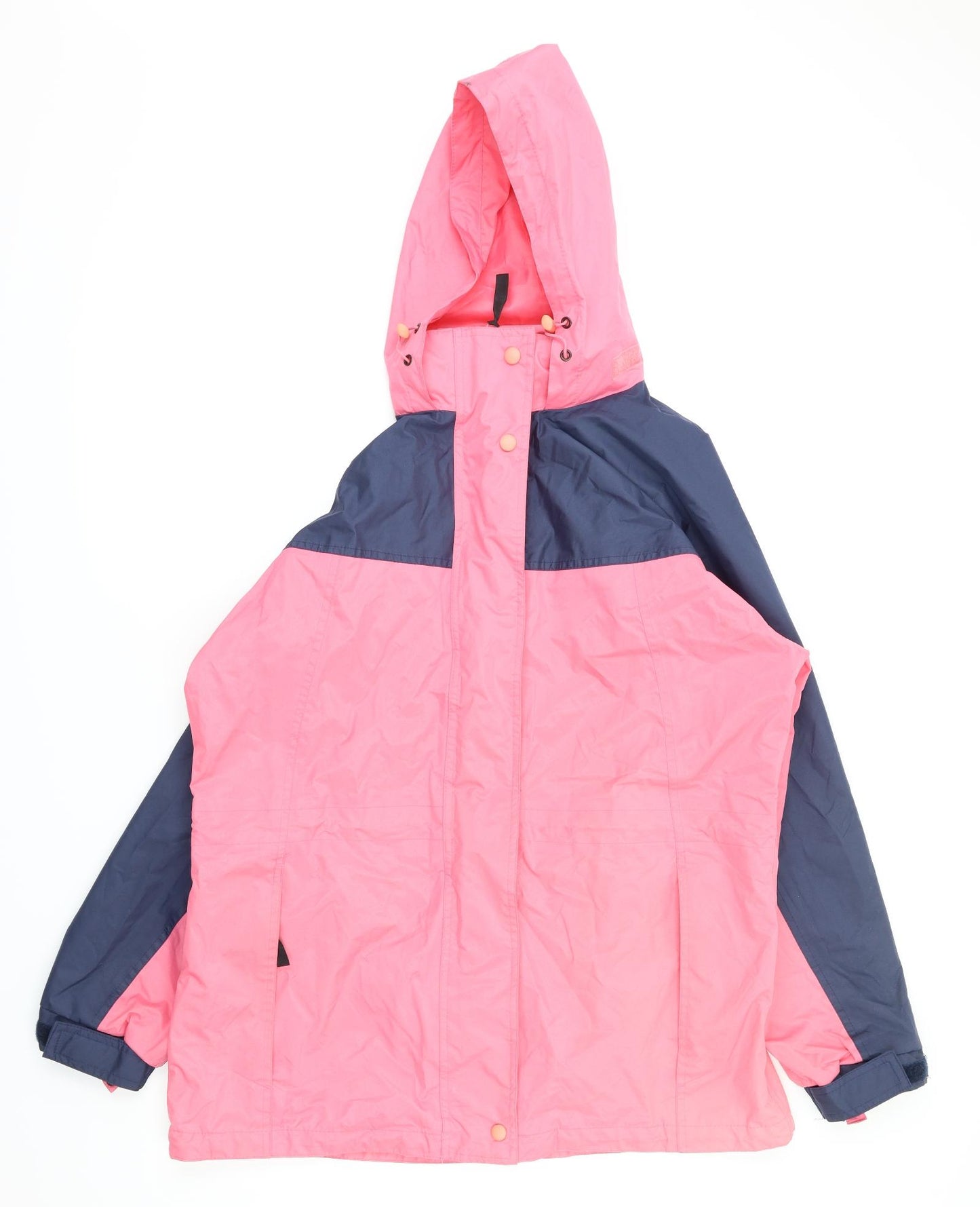 Classics Womens Pink   Rain Coat Coat Size 14