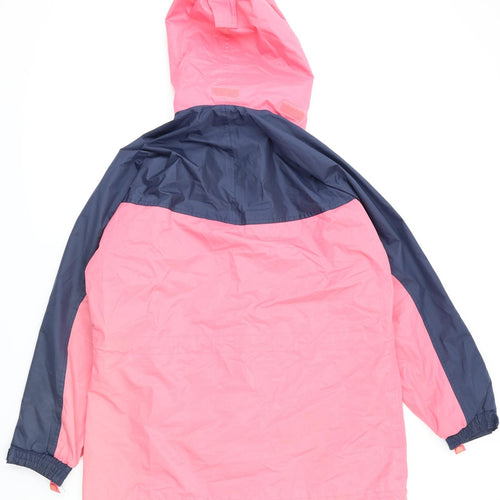 Classics Womens Pink   Rain Coat Coat Size 14
