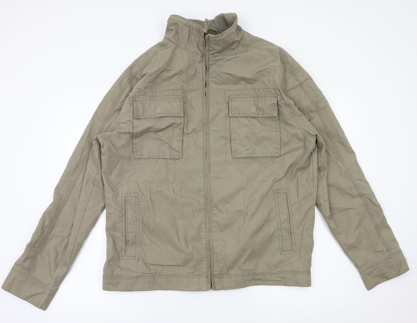 Easy Mens Beige   Jacket  Size L