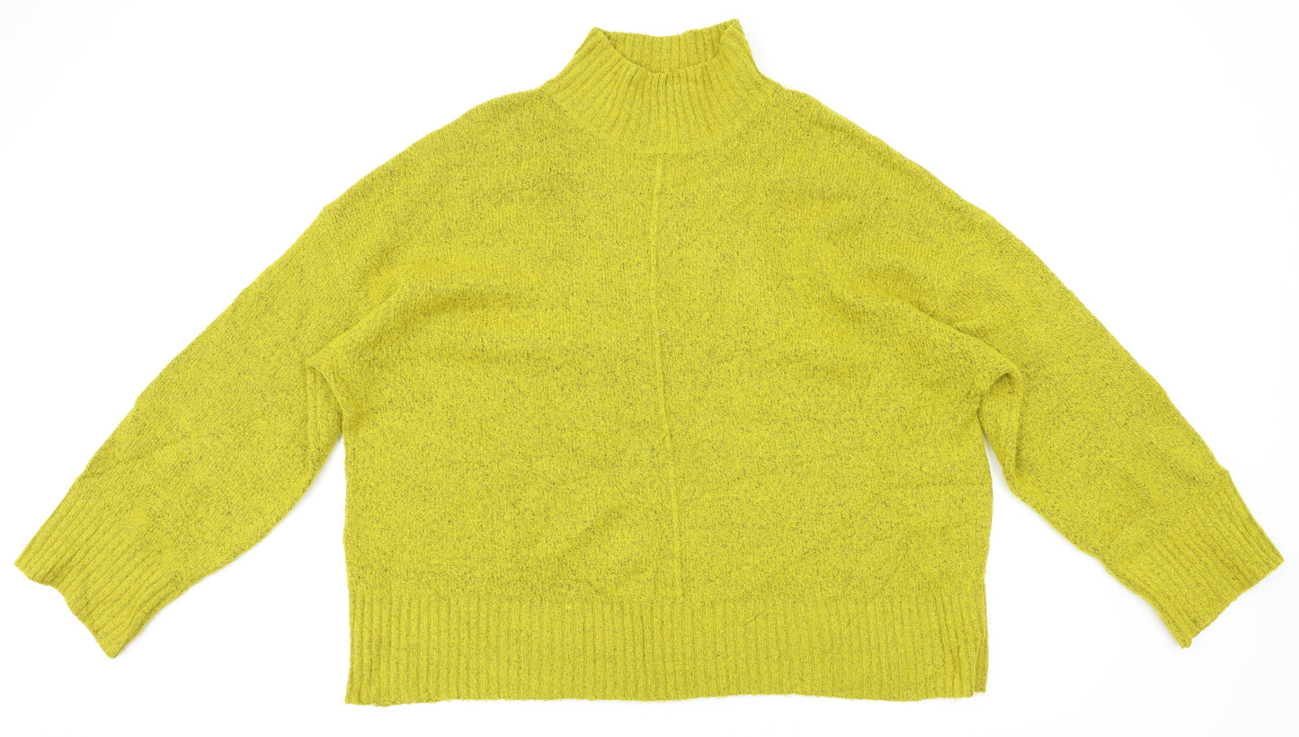 F&F Womens Yellow   Pullover Jumper Size 16