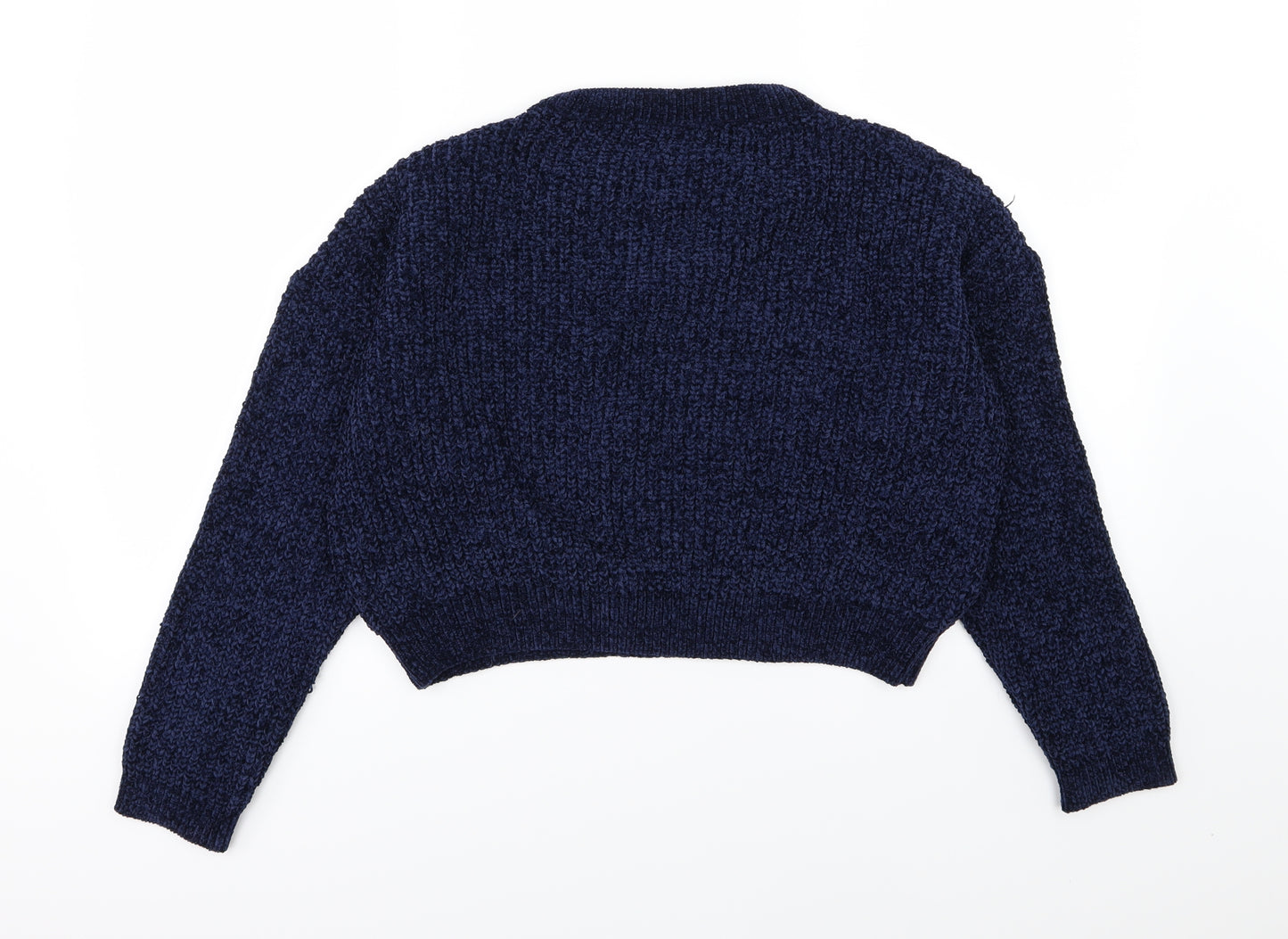QED London Womens Blue  Knit Pullover Jumper Size S