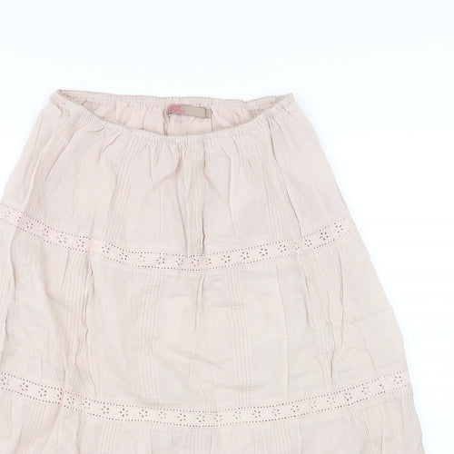 Saint Tropez Womens Pink   A-Line Skirt Size L