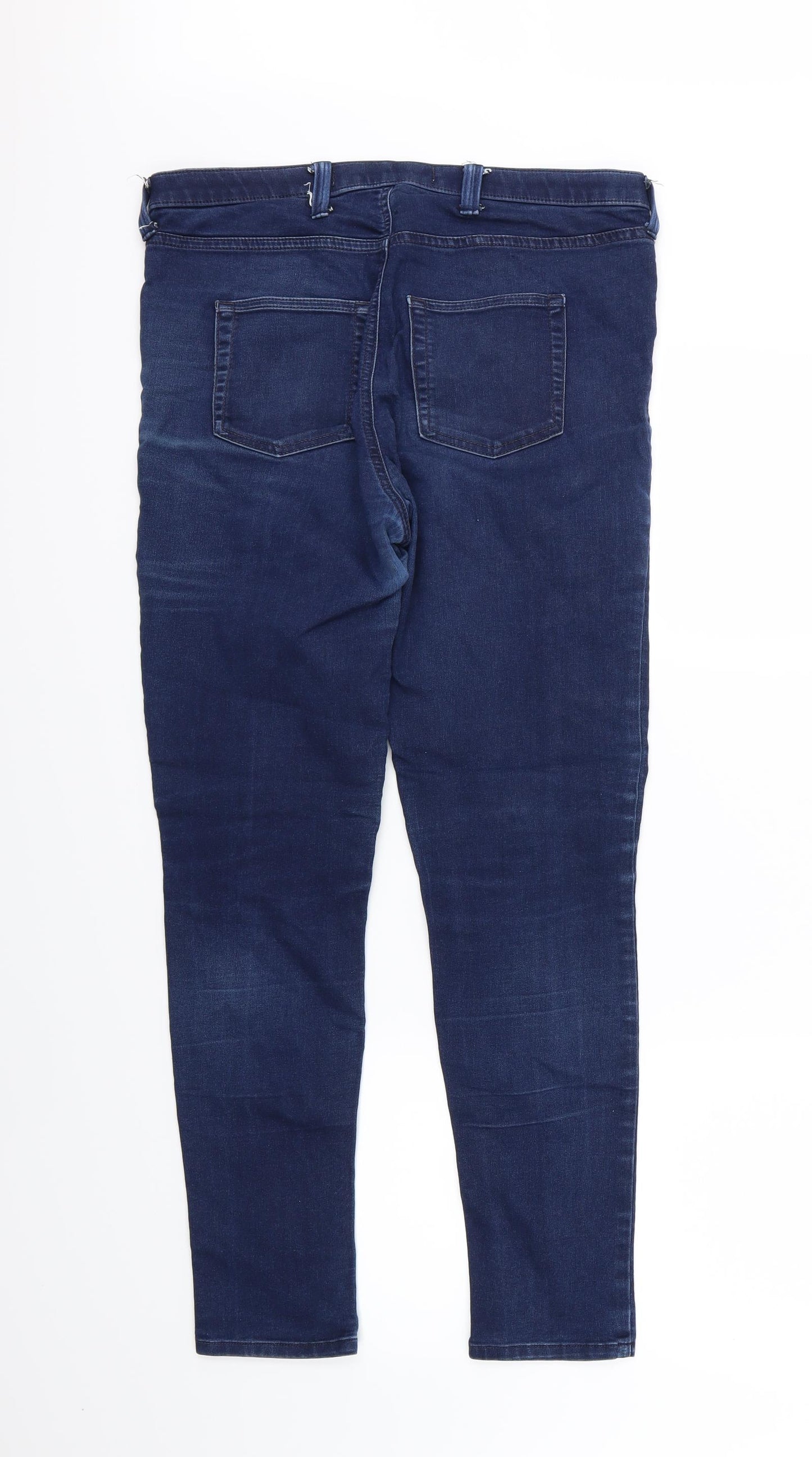NEXT Womens Blue  Denim Jegging Jeans Size 14 L28 in