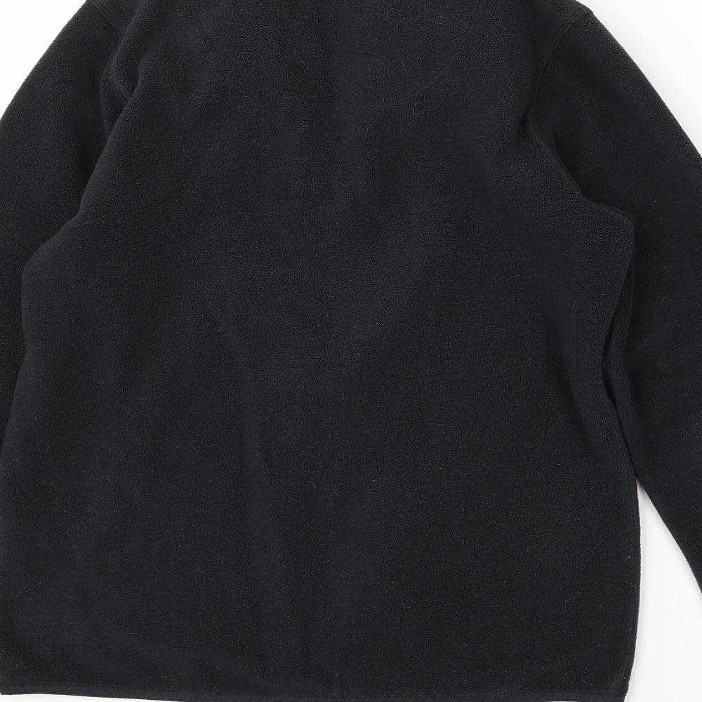 Animal Womens Black  Fleece Jacket  Size 8