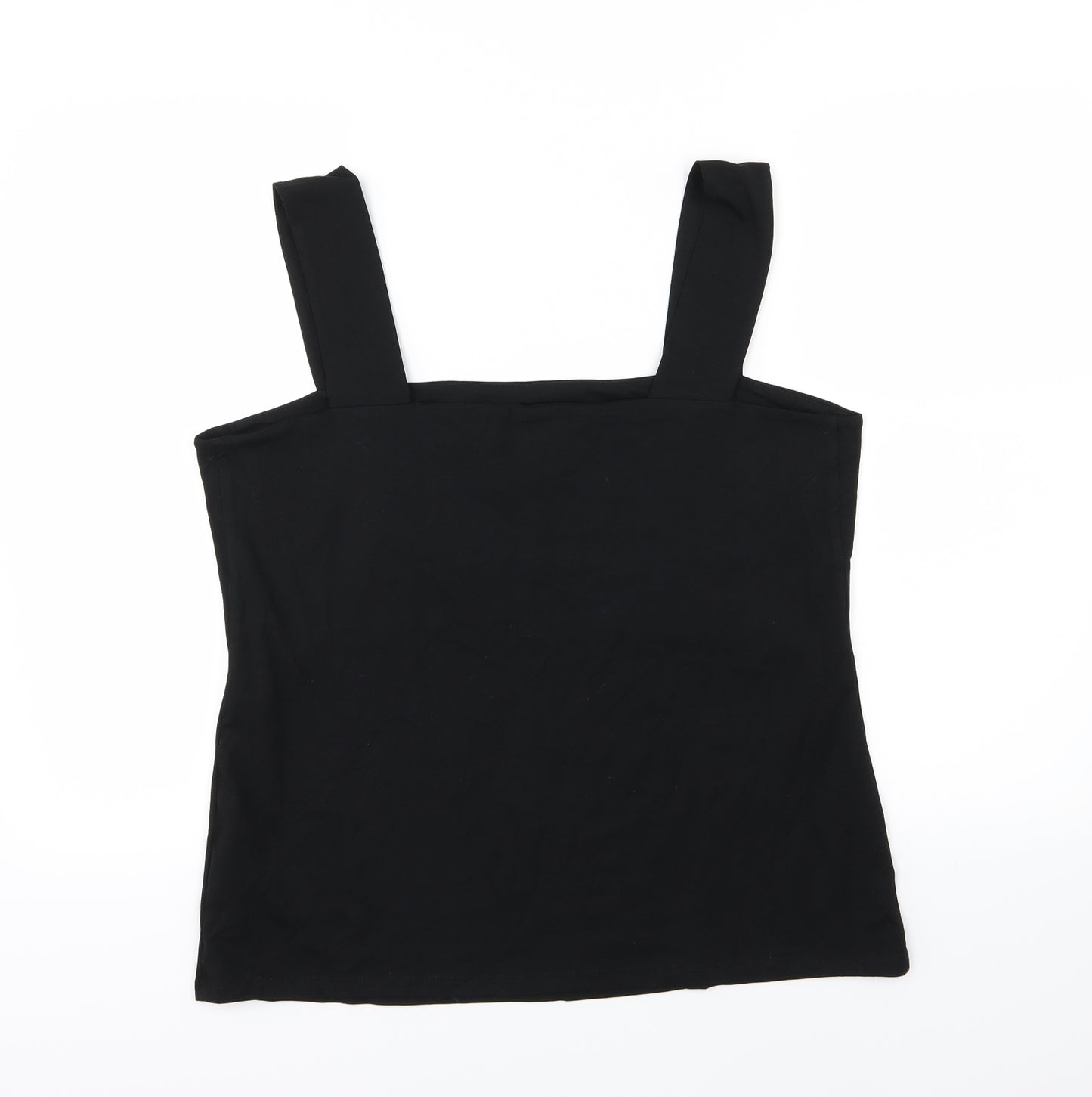 Dorothy Perkins Womens Black  Jersey Basic Tank Size 18