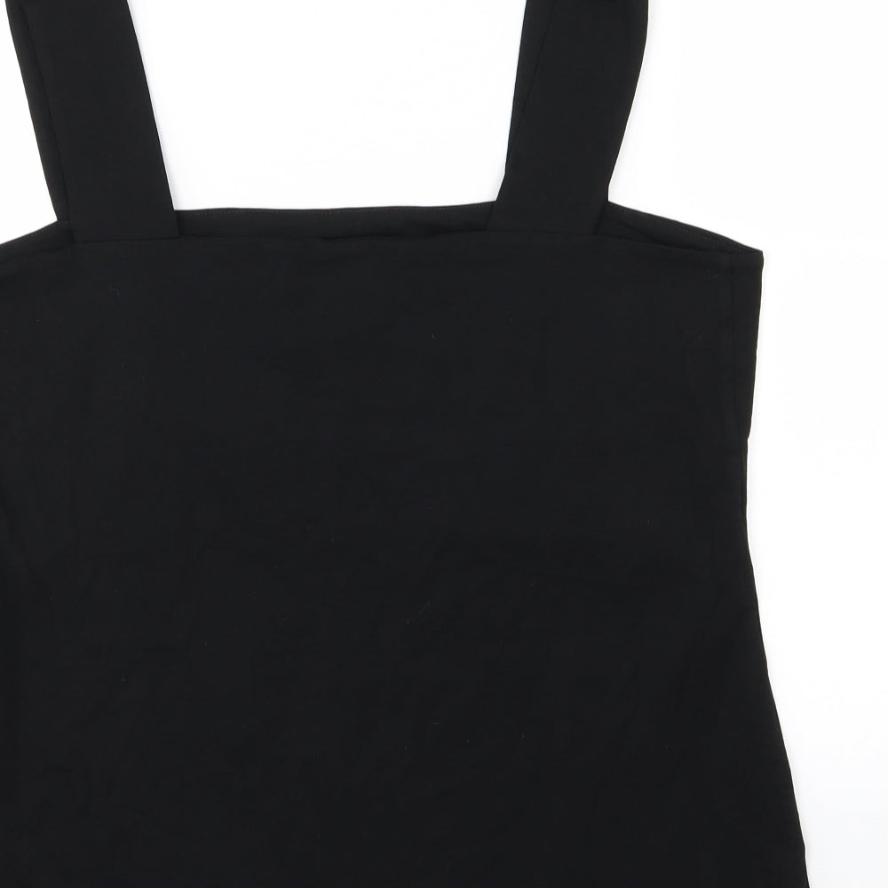 Dorothy Perkins Womens Black  Jersey Basic Tank Size 18
