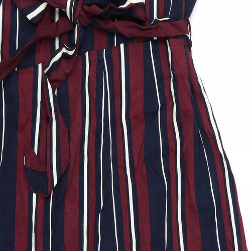 F&F Womens Multicoloured Striped  Jumpsuit One-Piece Size 18 L20 in