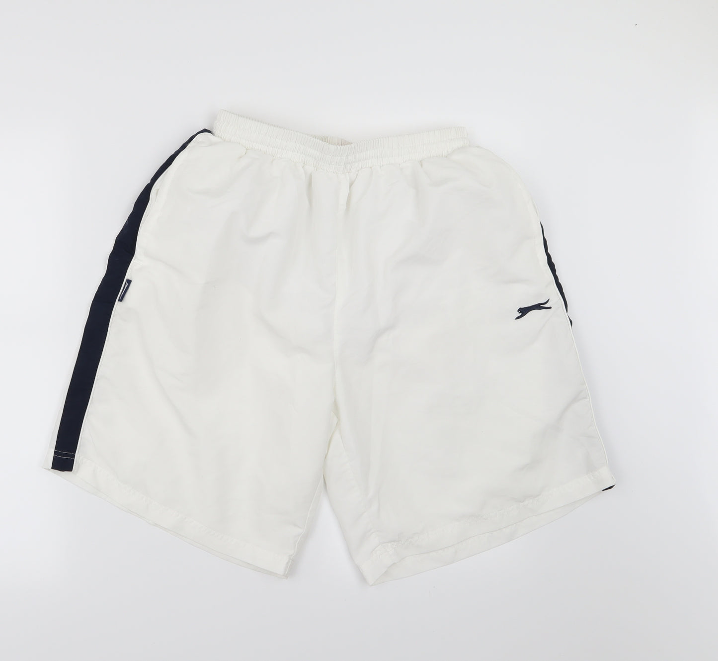 Slazenger Mens White   Sweat Shorts Size XL