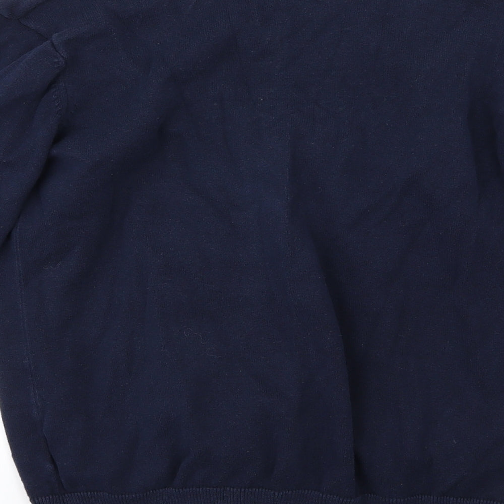 Debenhams Girls Blue  Knit Cardigan Jumper Size 15-16 Years