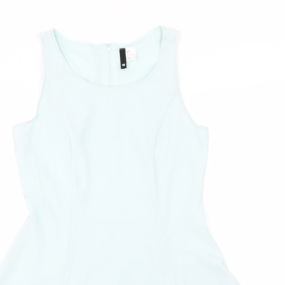 Divided by H&M Womens Blue   A-Line  Size 16