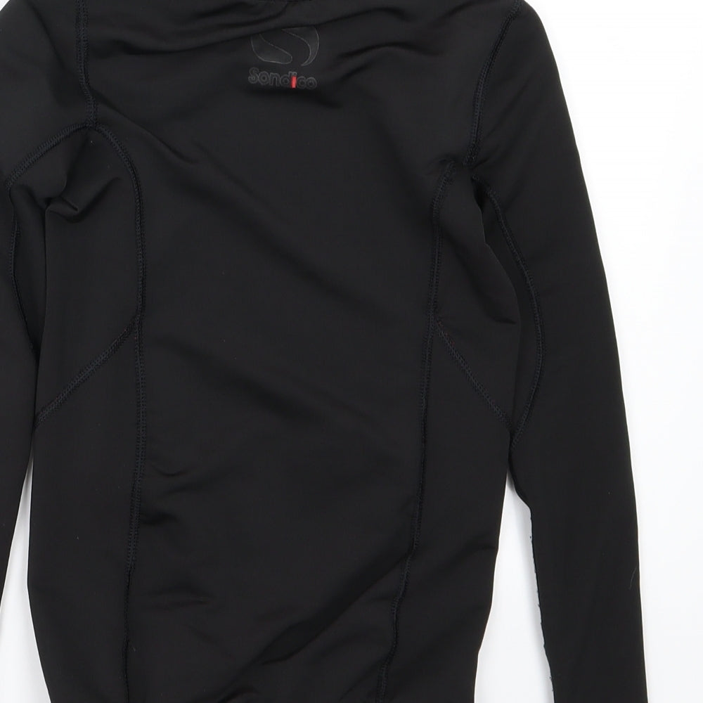 Sondico Boys Black   Basic T-Shirt Size 7-8 Years