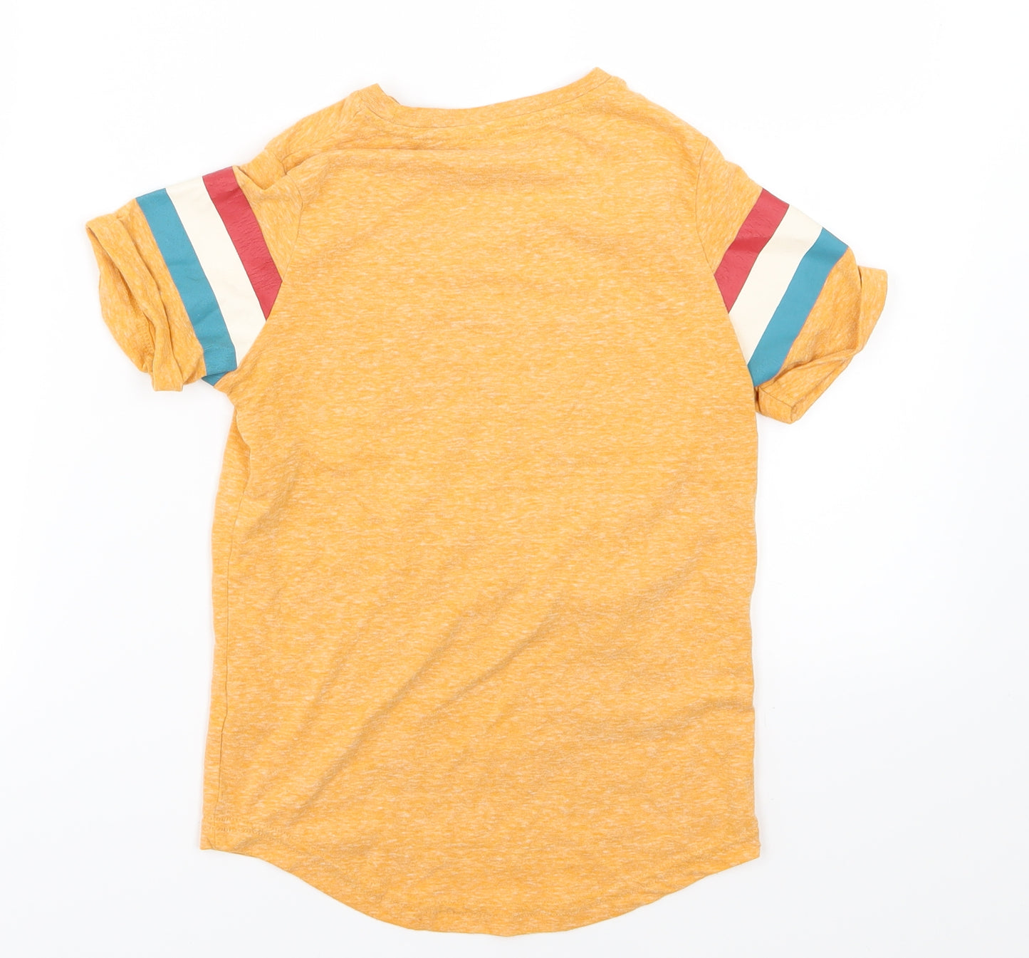 TU Boys Orange  Jersey Basic T-Shirt Size 7 Years  - California