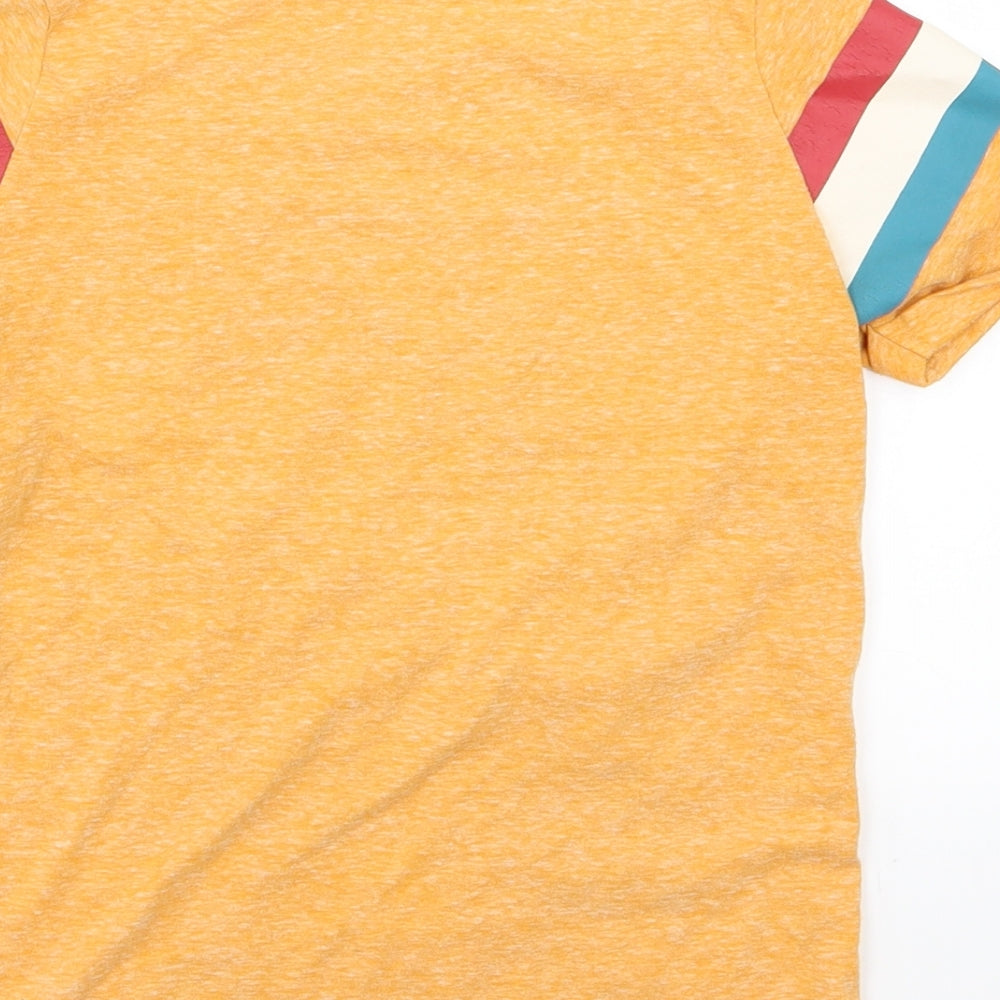 TU Boys Orange  Jersey Basic T-Shirt Size 7 Years  - California