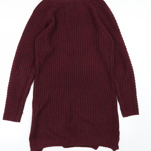 F&F Womens Purple  Knit Jumper Dress  Size 8