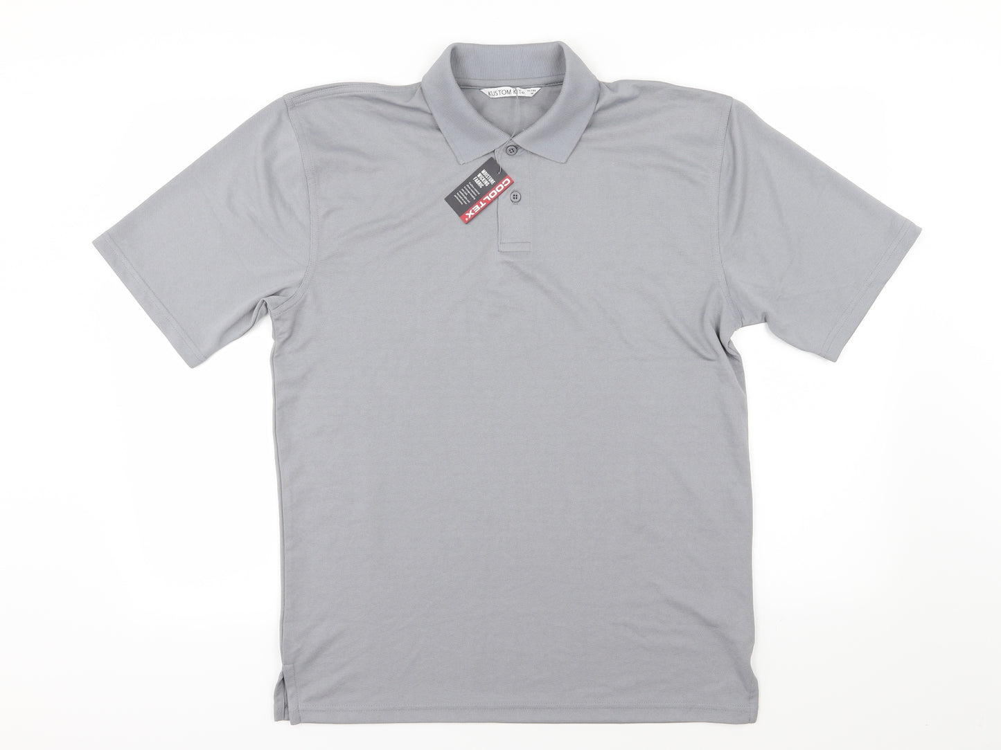 Kustom Kit Mens Grey    Polo Size M