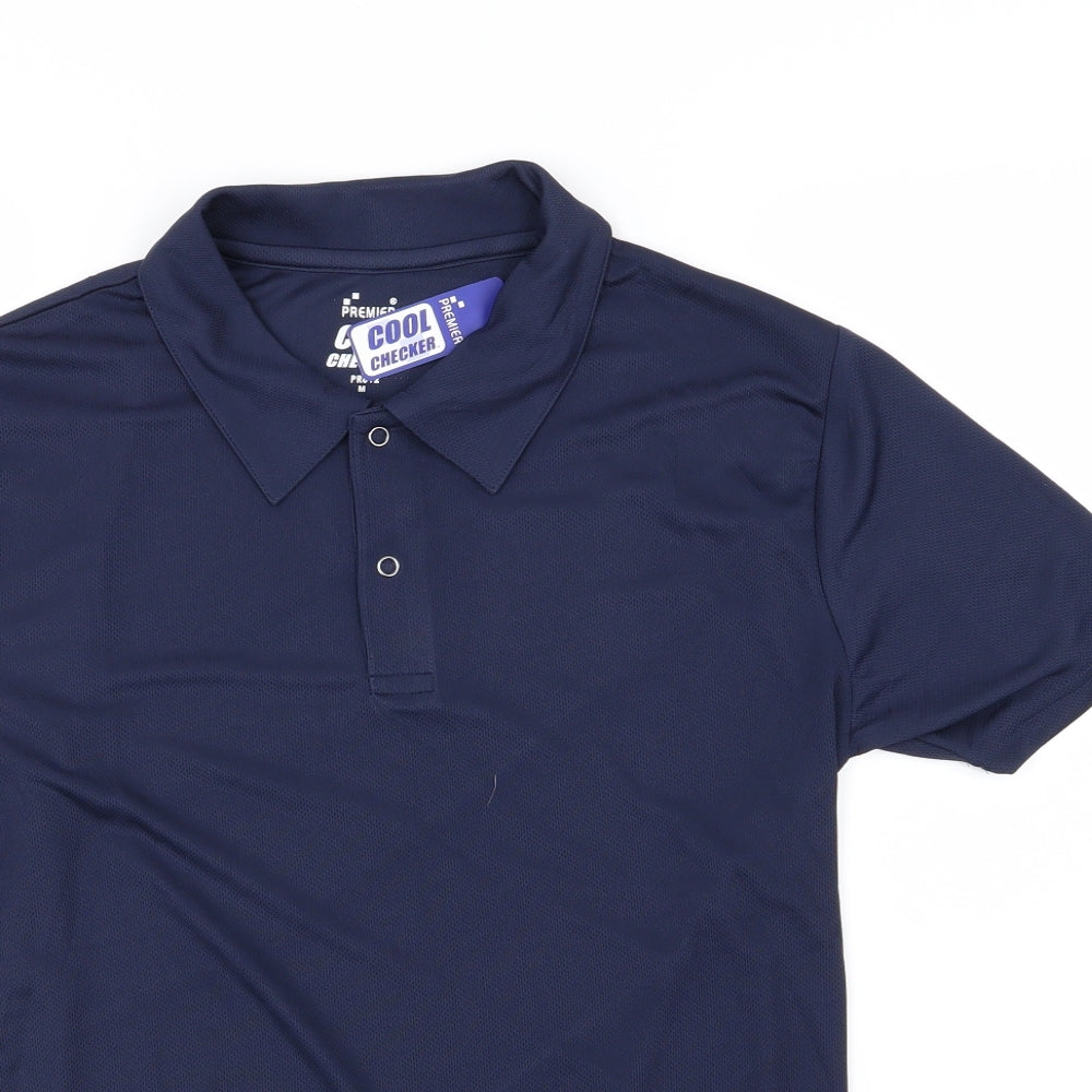 Premier Mens Blue    Polo Size M