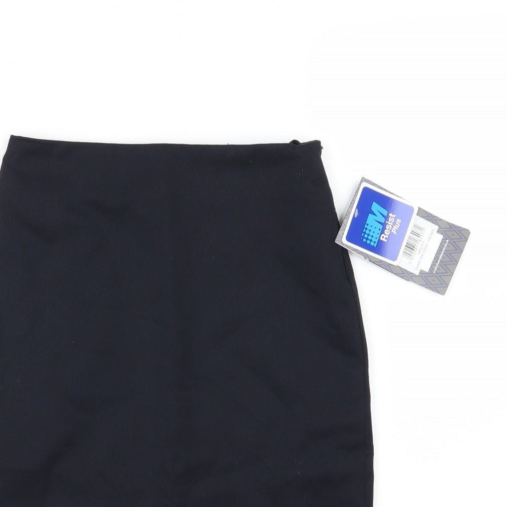 Aspire Girls Blue  Rayon Straight & Pencil Skirt
