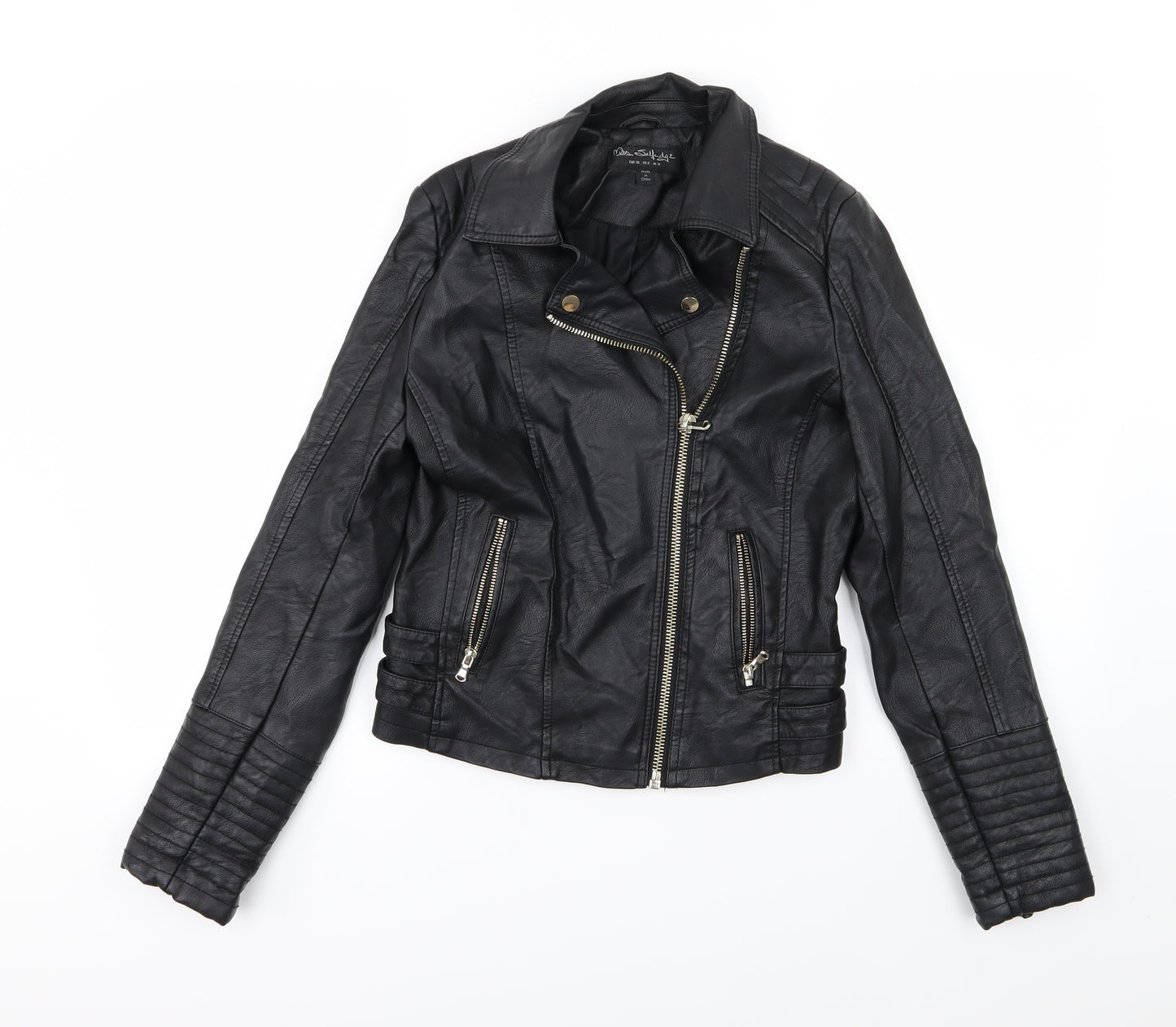 Miss Selfridge Womens Black   Jacket  Size 10