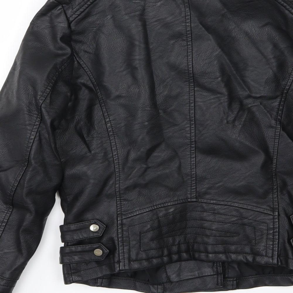 Miss Selfridge Womens Black   Jacket  Size 10