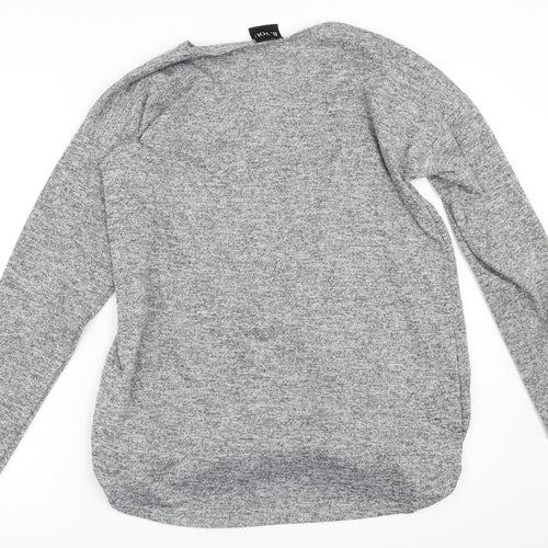 B.YOU Womens Grey   Pullover Jumper Size 12