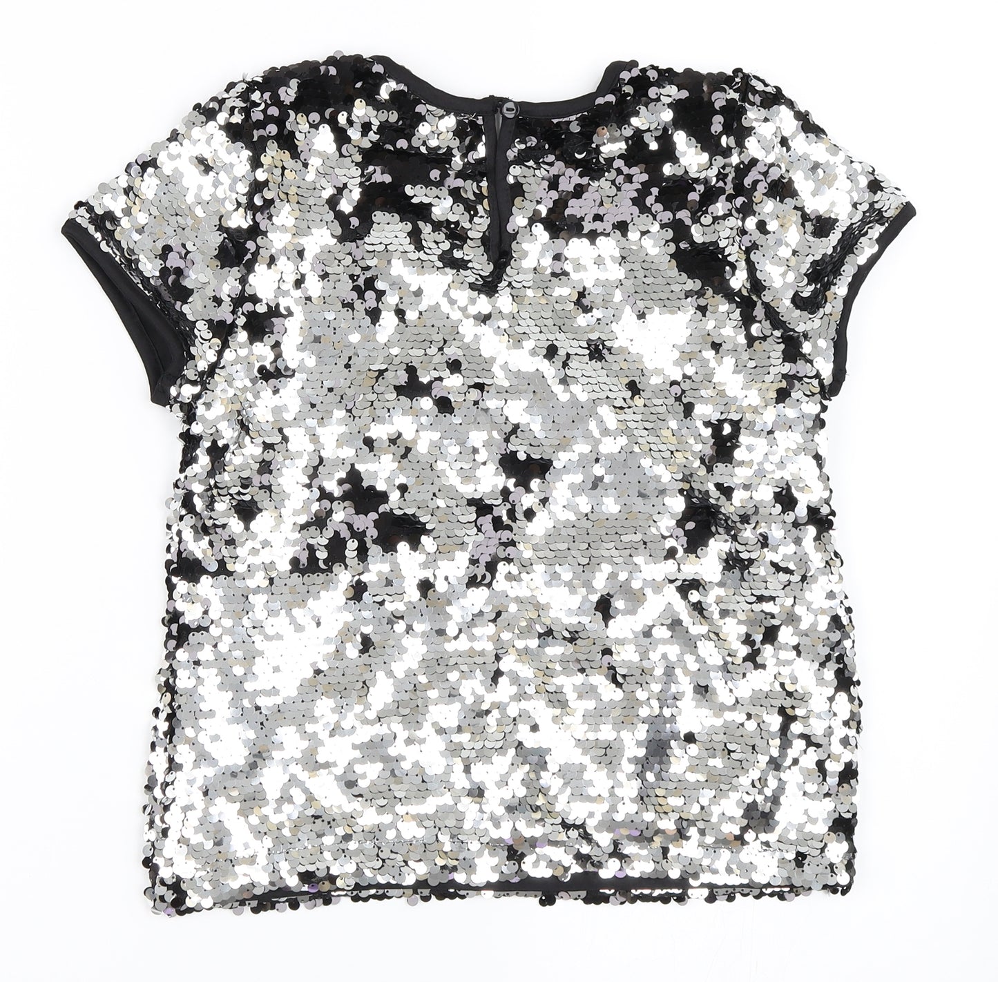 Primark Girls Black   Basic Blouse Size 9-10 Years