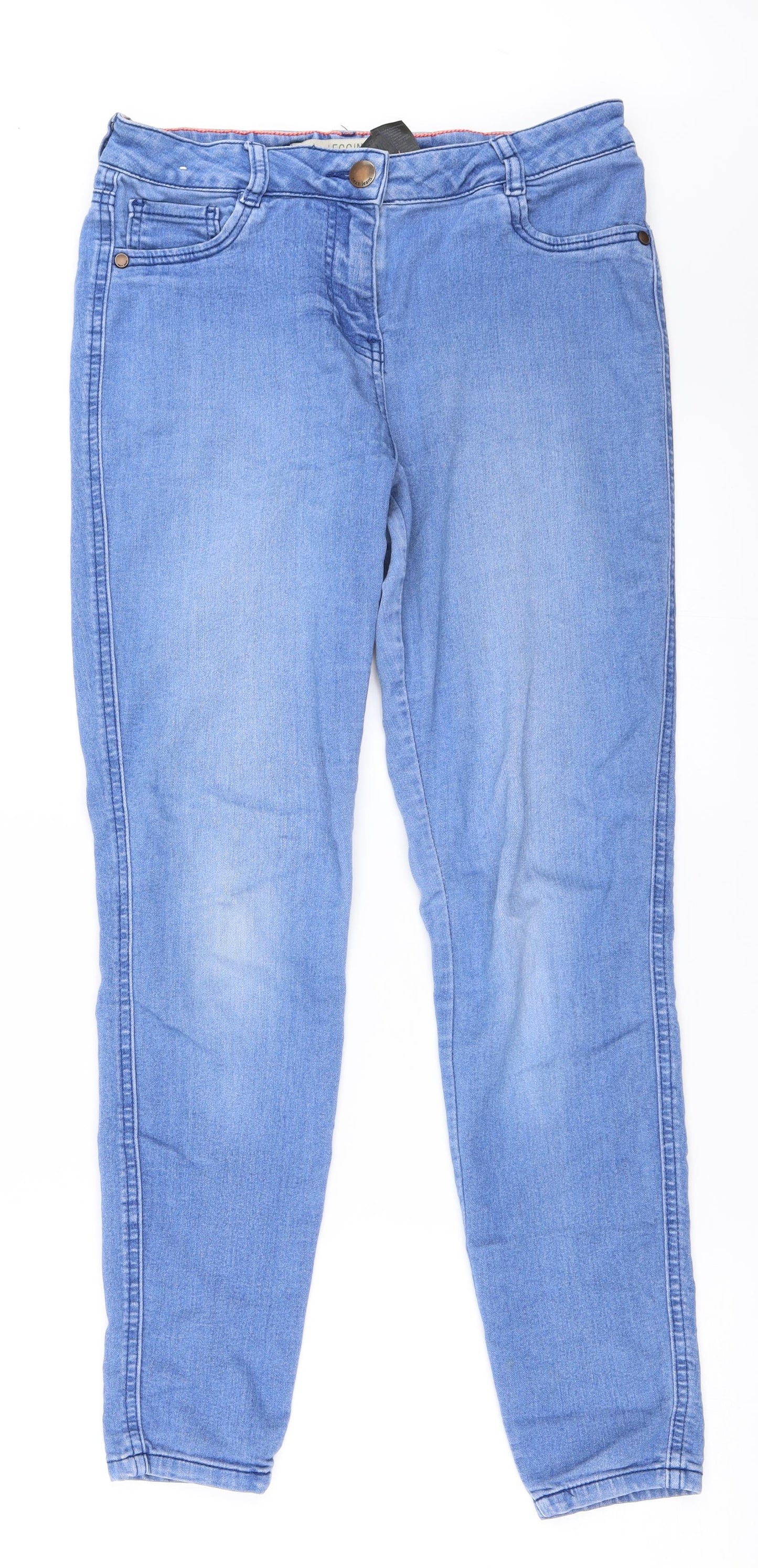 NEXT Womens Blue  Denim Jegging Jeans Size 12 L28 in