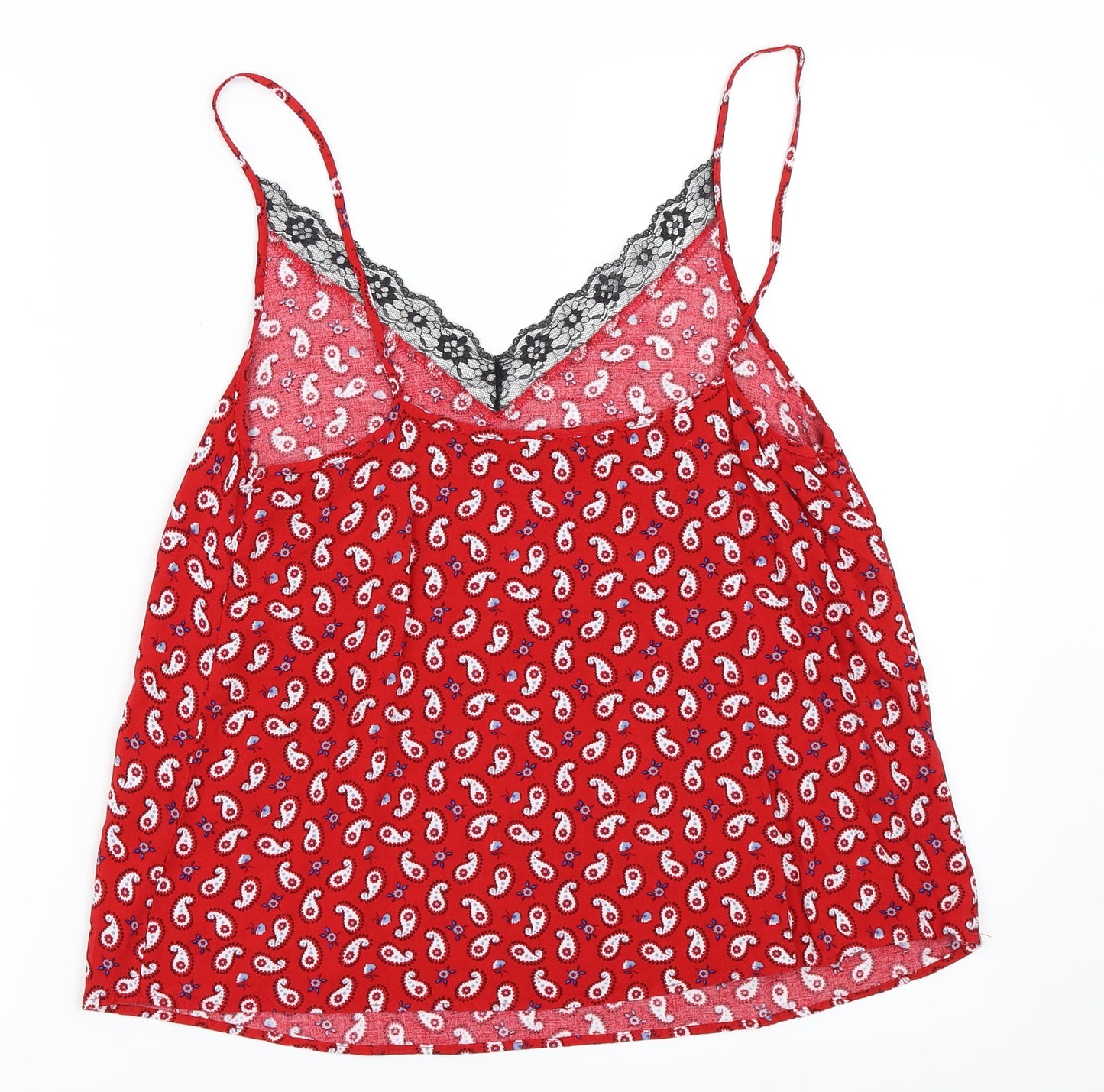 Papaya Womens Red   Camisole Blouse Size 12