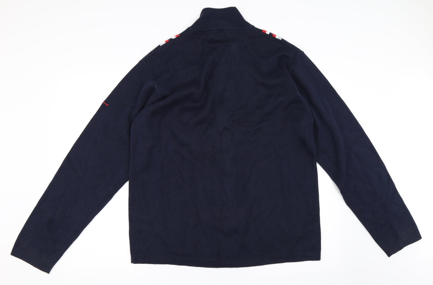 Ben Sherman Mens Blue   Full Zip Sweatshirt Size XL