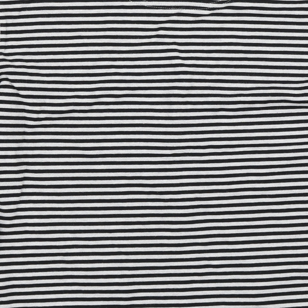 Jasper Conran Boys Grey Striped  Cardigan Jumper Size 13 Years