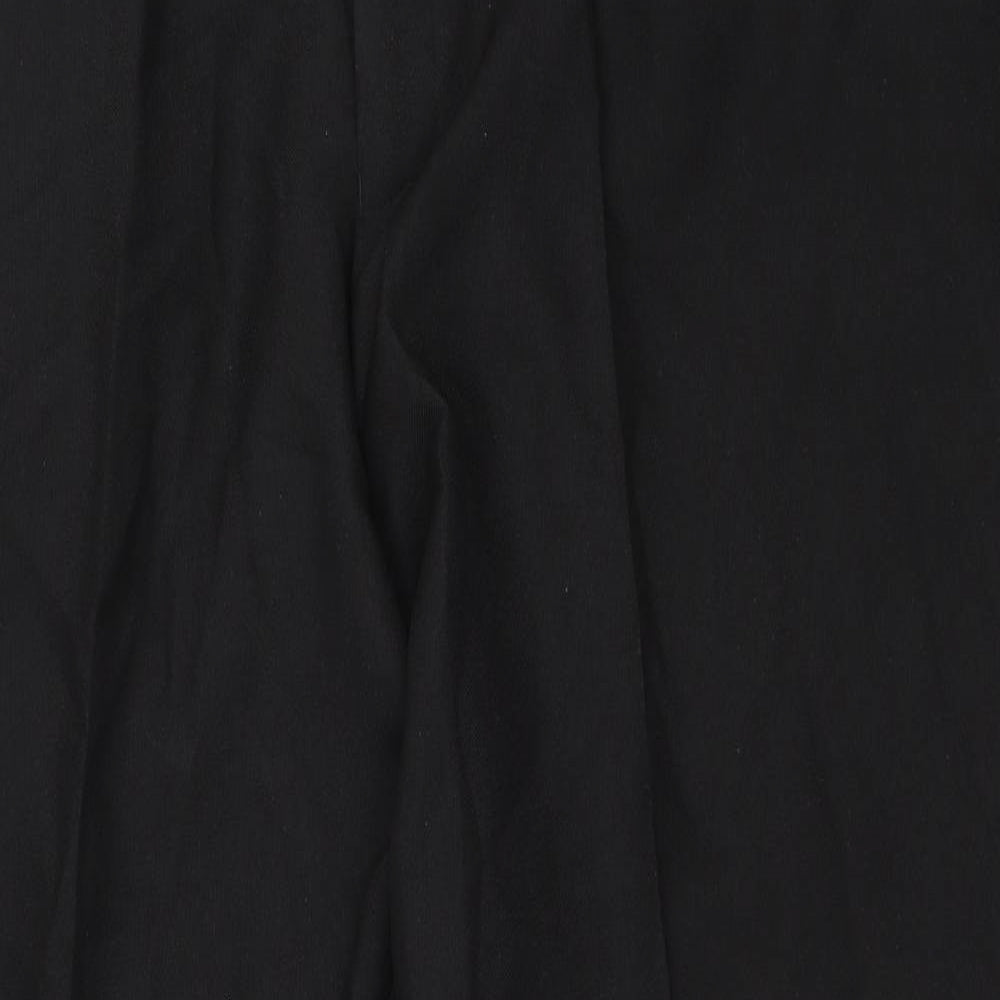 Harvey Jones Mens Black   Trousers  Size 38 in L29 in