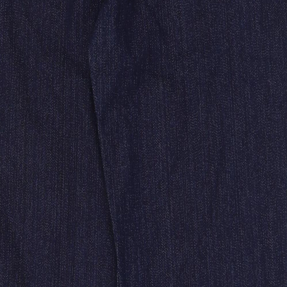 G21 Womens Blue  Denim Straight Jeans Size 14 L29 in