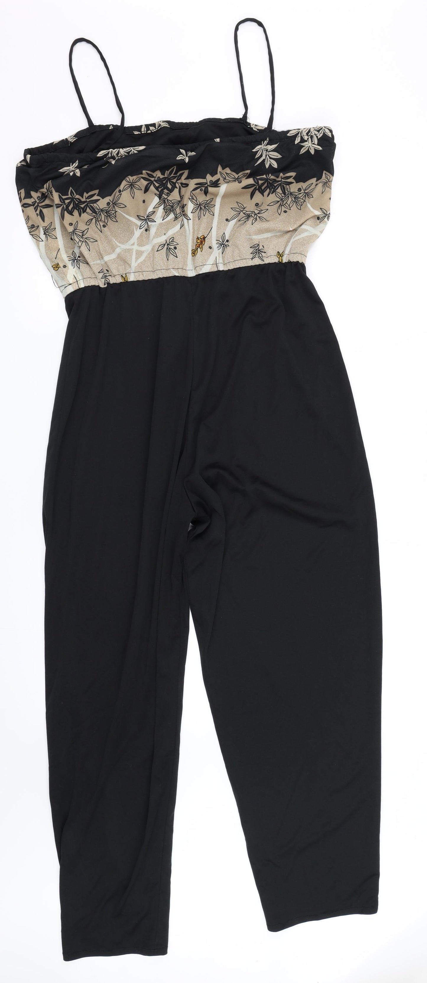 Wendy Womens Black   Jumpsuit One-Piece Size 18