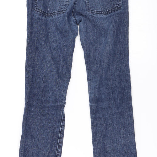 Monsoon Girls Blue  Denim Straight Jeans Size 8-9 Years