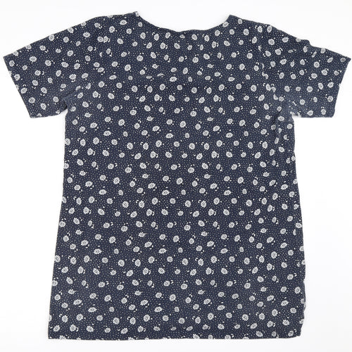 Laura Ashley Womens Blue   Tunic T-Shirt Size 16