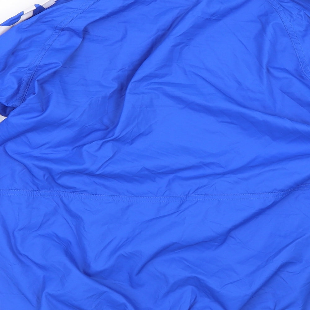 adidas Boys Blue   Windbreaker Coat Size 11-12 Years