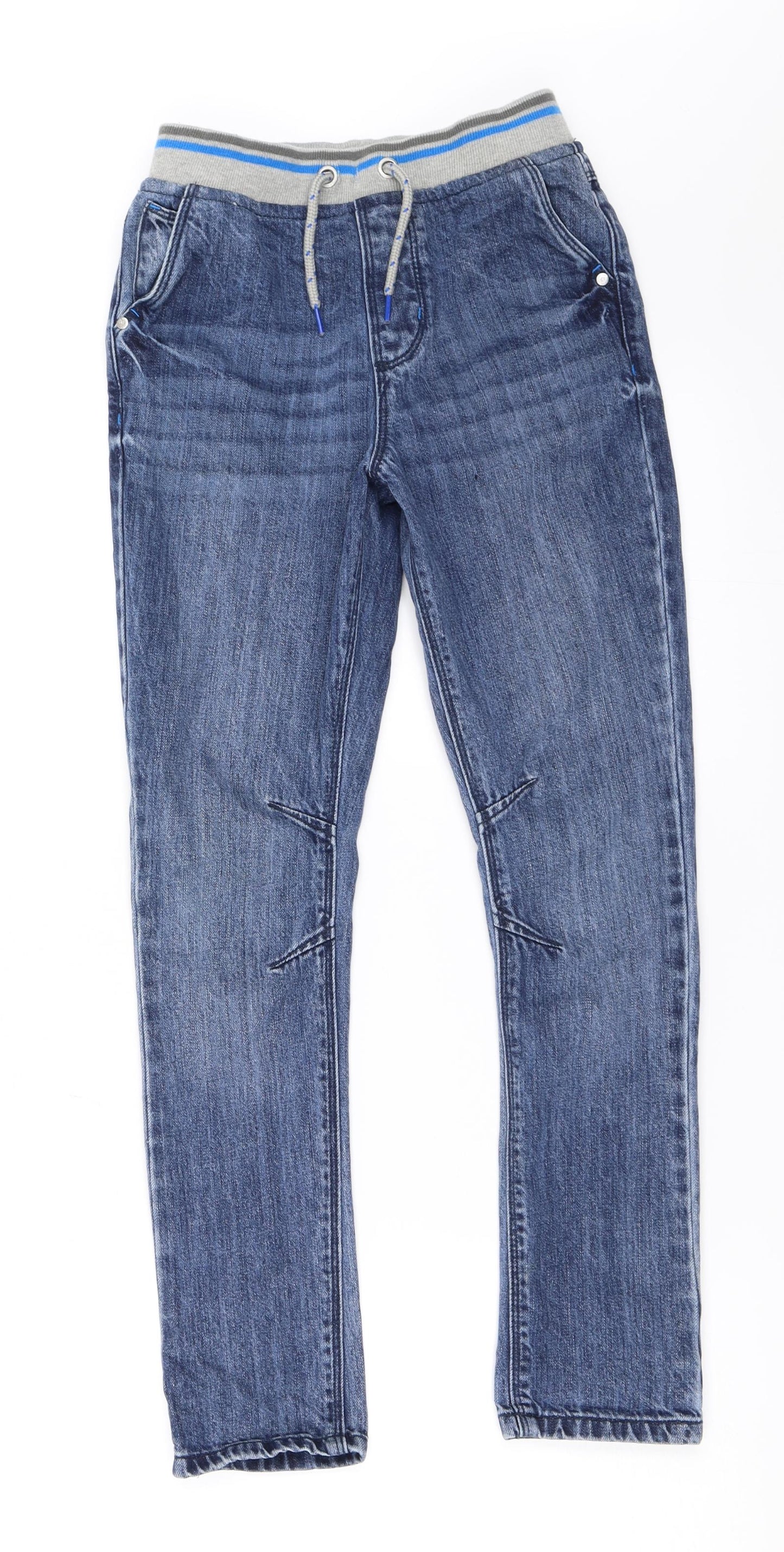 M&Co Boys Blue  Denim Straight Jeans Size 8-9 Years