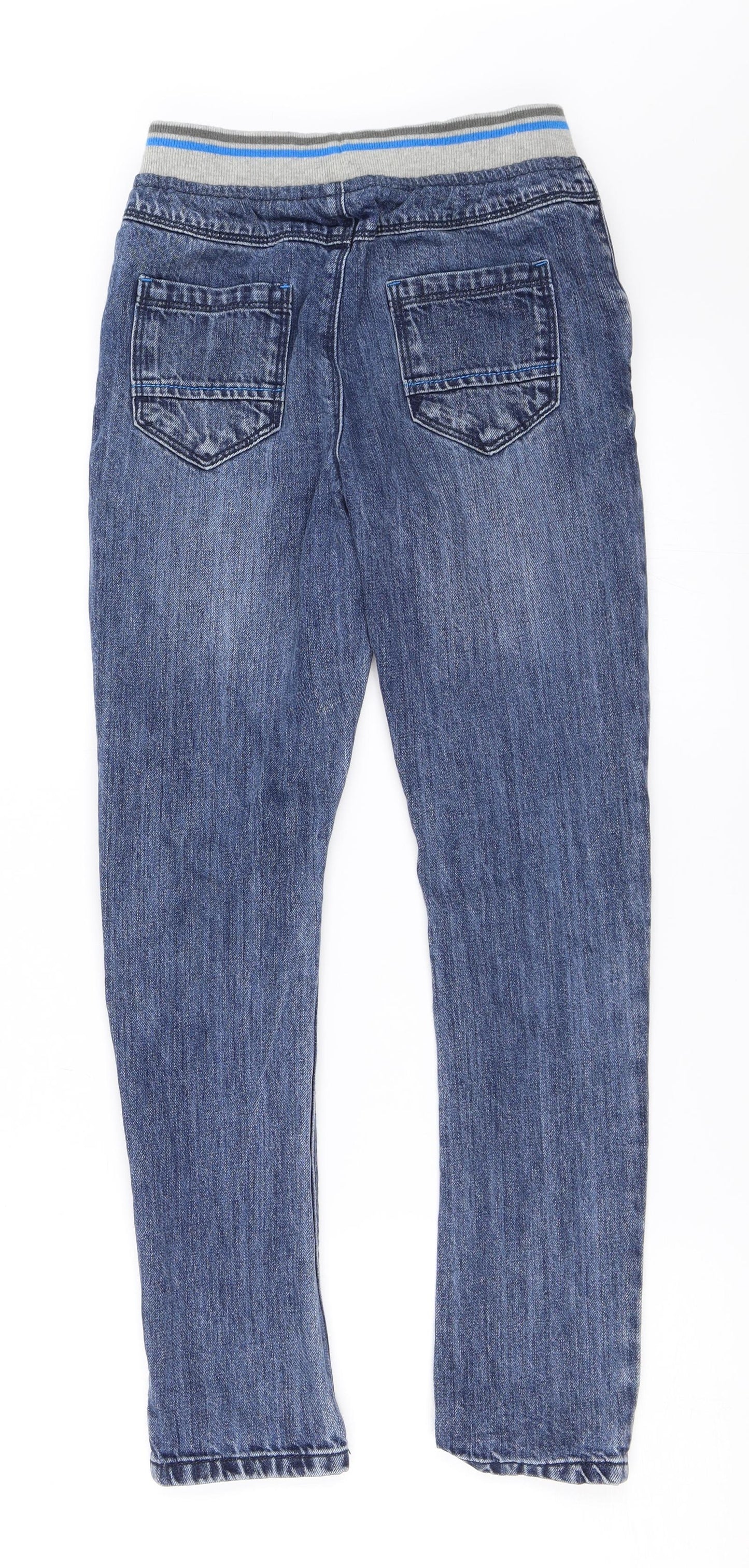 M&Co Boys Blue  Denim Straight Jeans Size 8-9 Years
