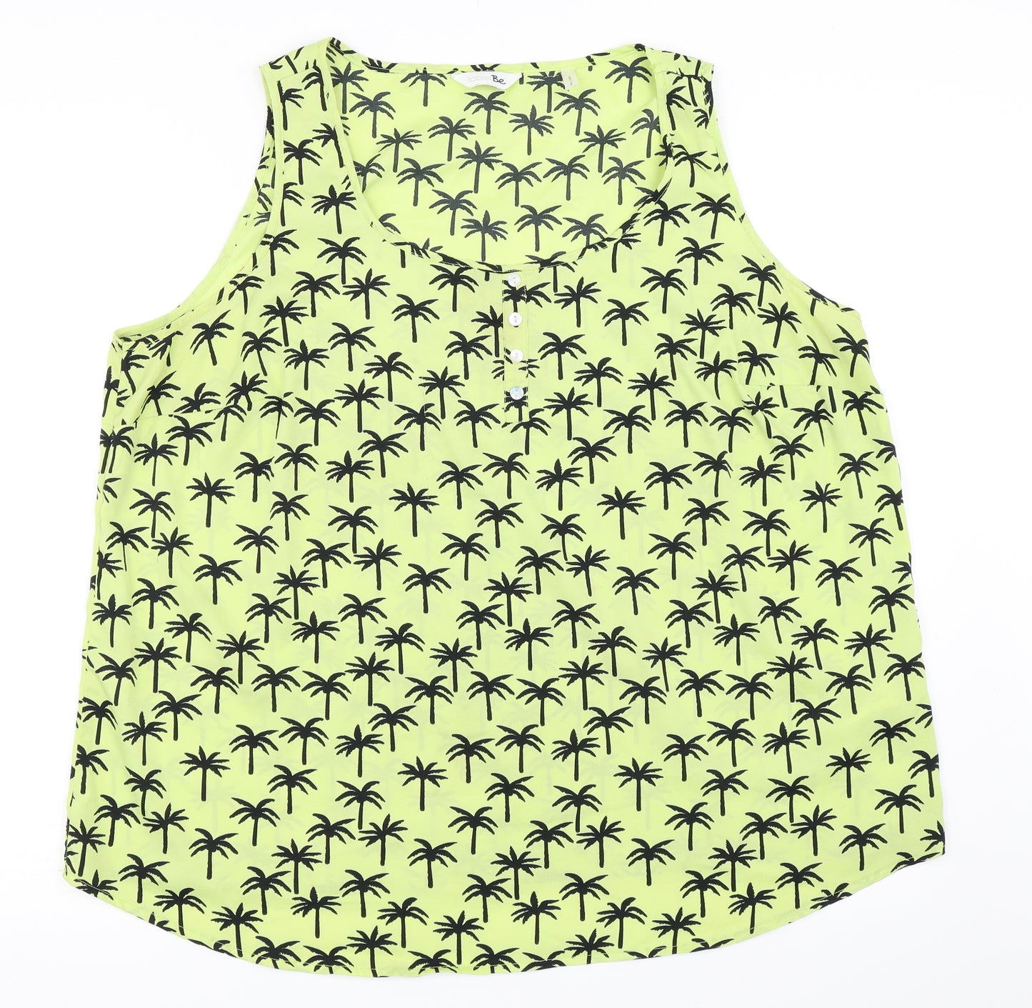 Label Be Womens Green   Basic Blouse Size 20