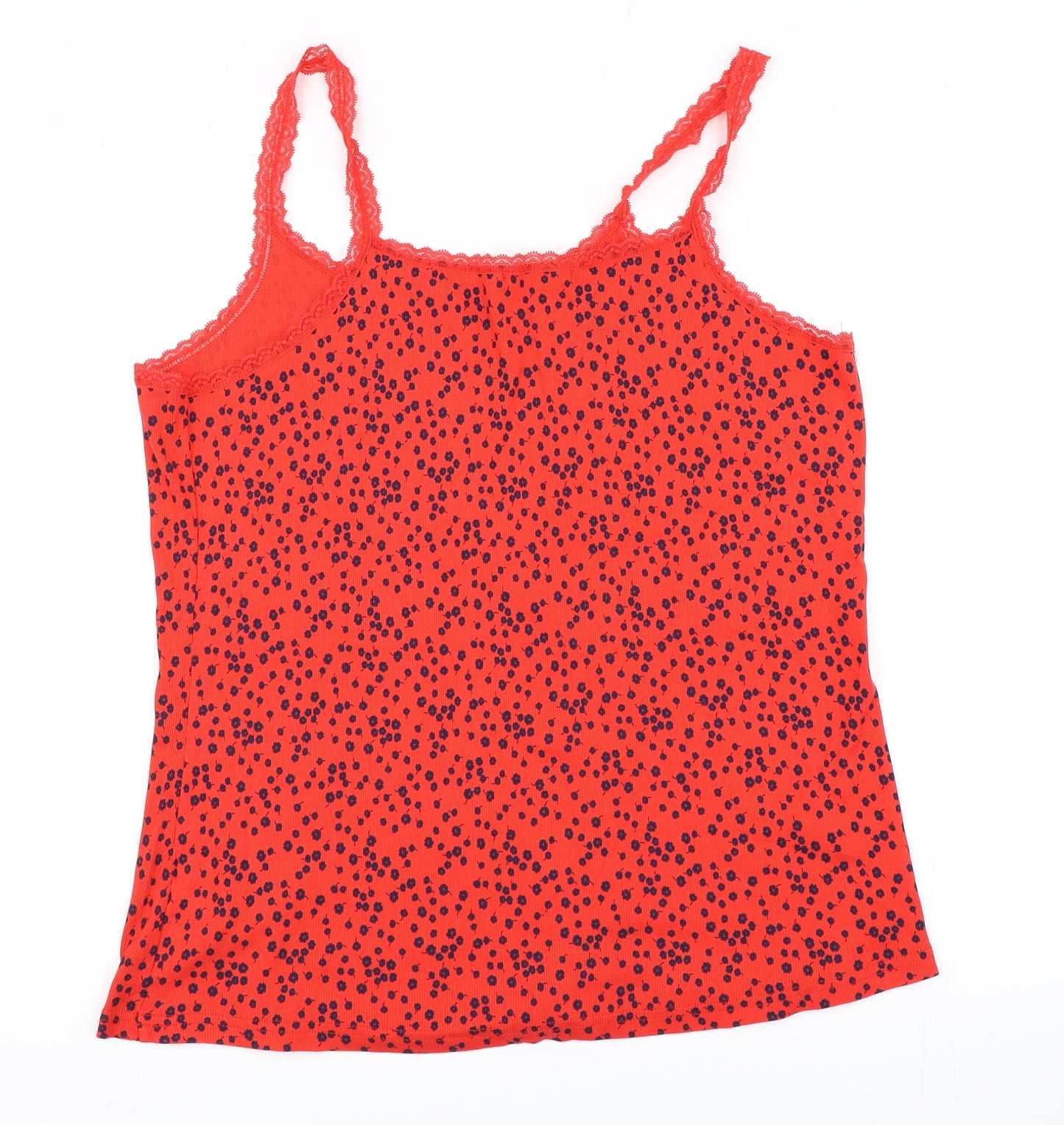 George Womens Red Floral  Camisole Tank Size 22