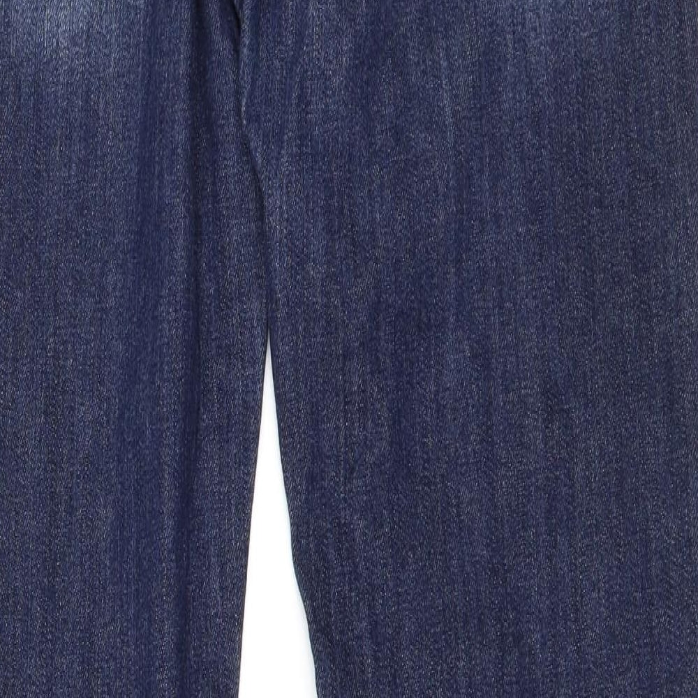 Gap Womens Blue  Denim Straight Jeans Size 6 L32 in