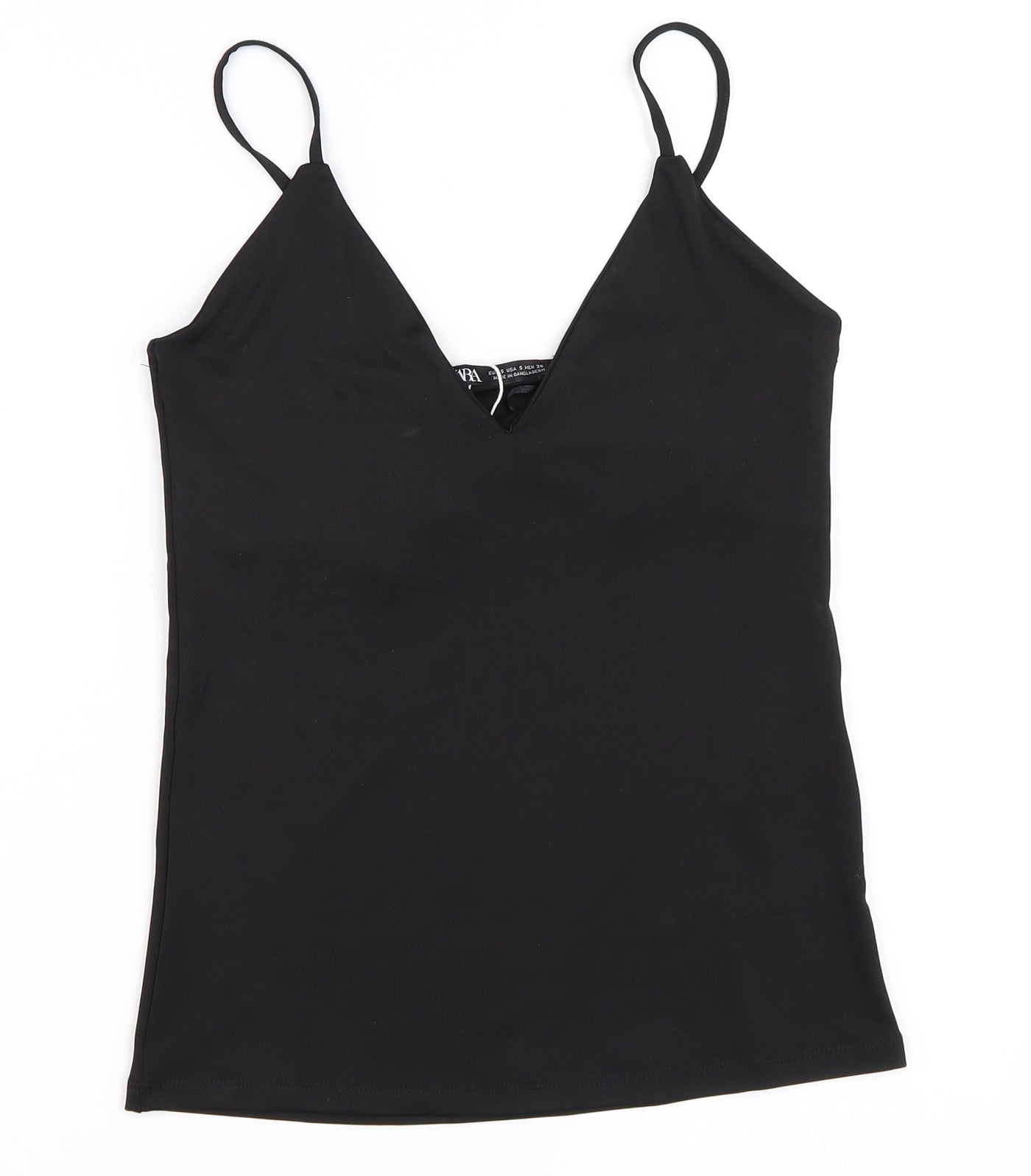 Zara Womens Black   Camisole Blouse Size S