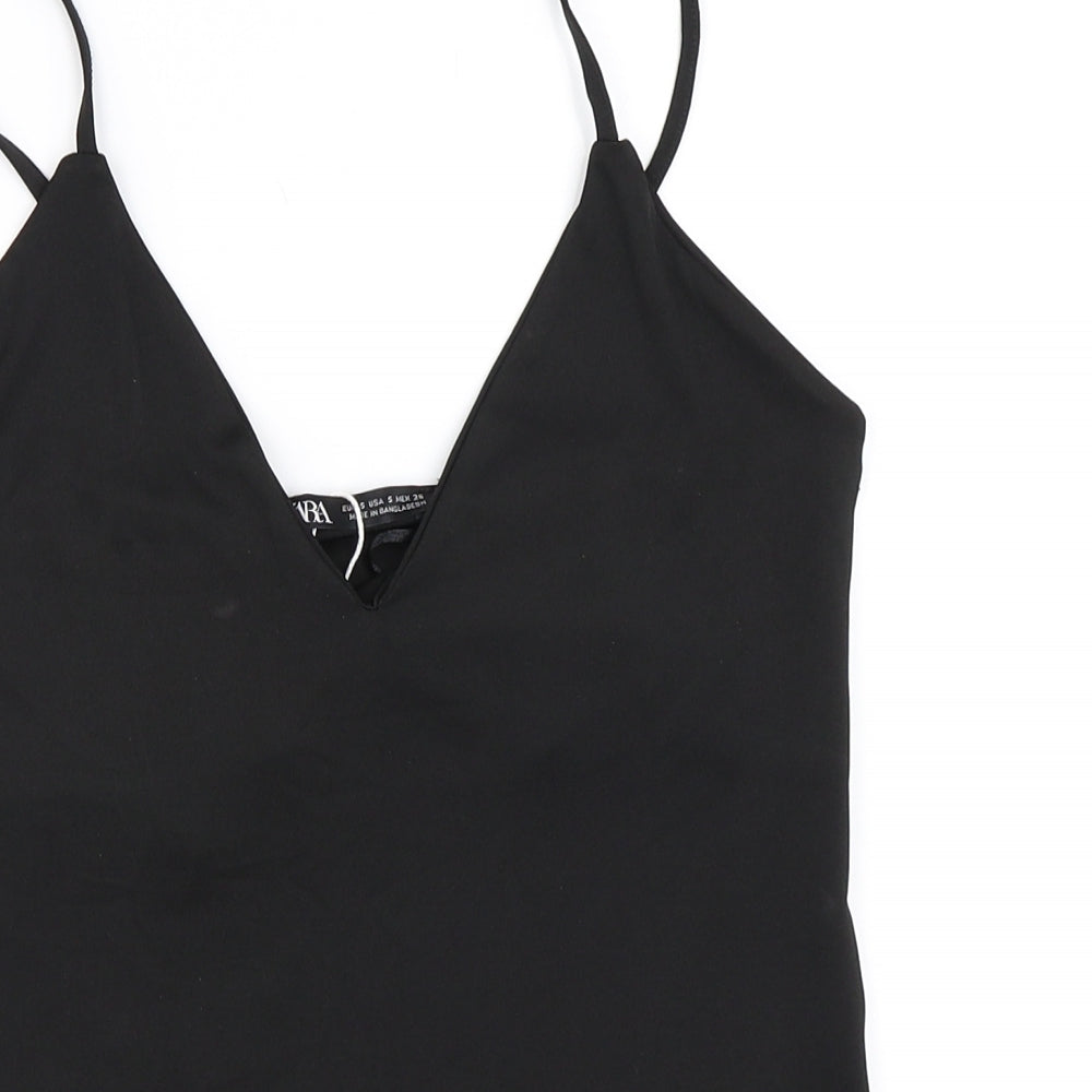 Zara Womens Black   Camisole Blouse Size S