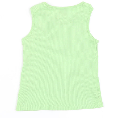 Mothercare Girls Green   Basic Tank Size 2-3 Years