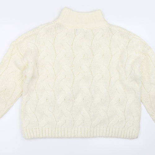 M&Co Womens Ivory   Pullover Jumper Size 12