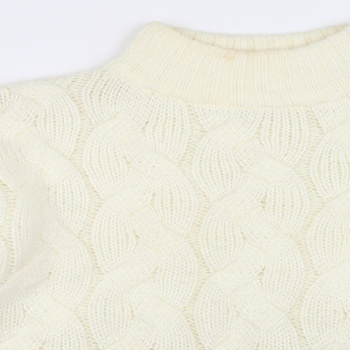 M&Co Womens Ivory   Pullover Jumper Size 12
