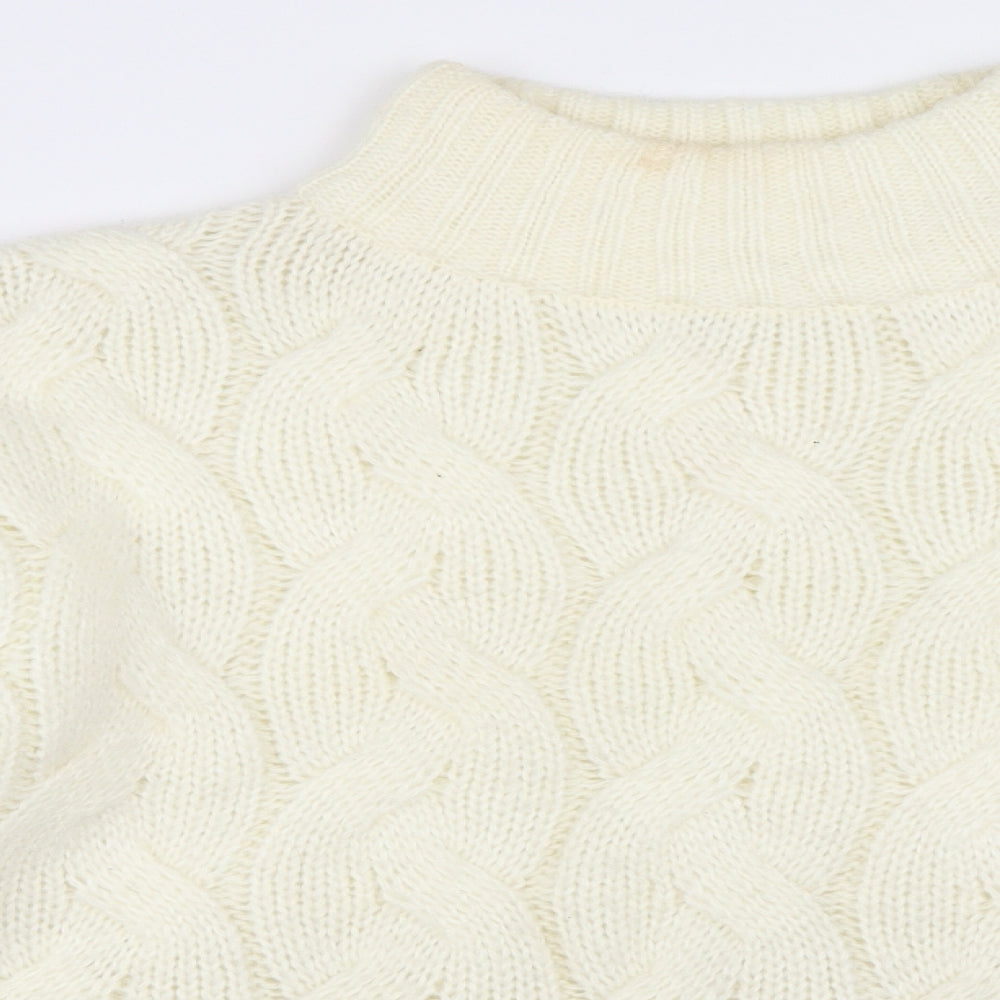 M&Co Womens Ivory   Pullover Jumper Size 12