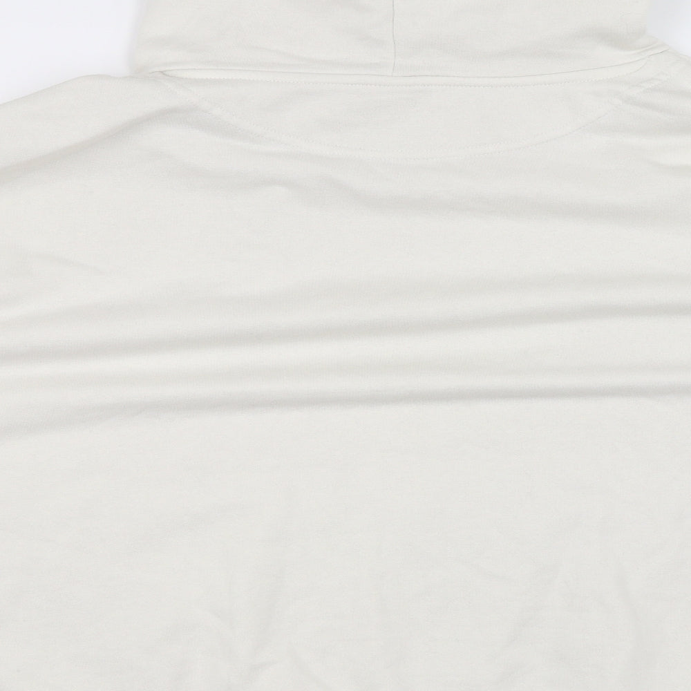 H&M Womens Ivory   Pullover Hoodie Size XL