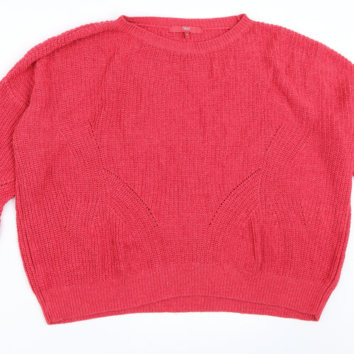 NEXT Womens Pink   Pullover Jumper Size M