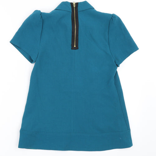 ASOS Womens Blue   Basic Blouse Size 4